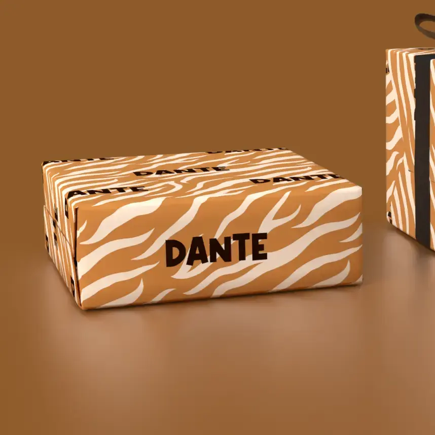 custom wrapping paper with name