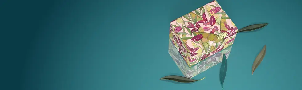Personalized Botanical Wrapping Paper