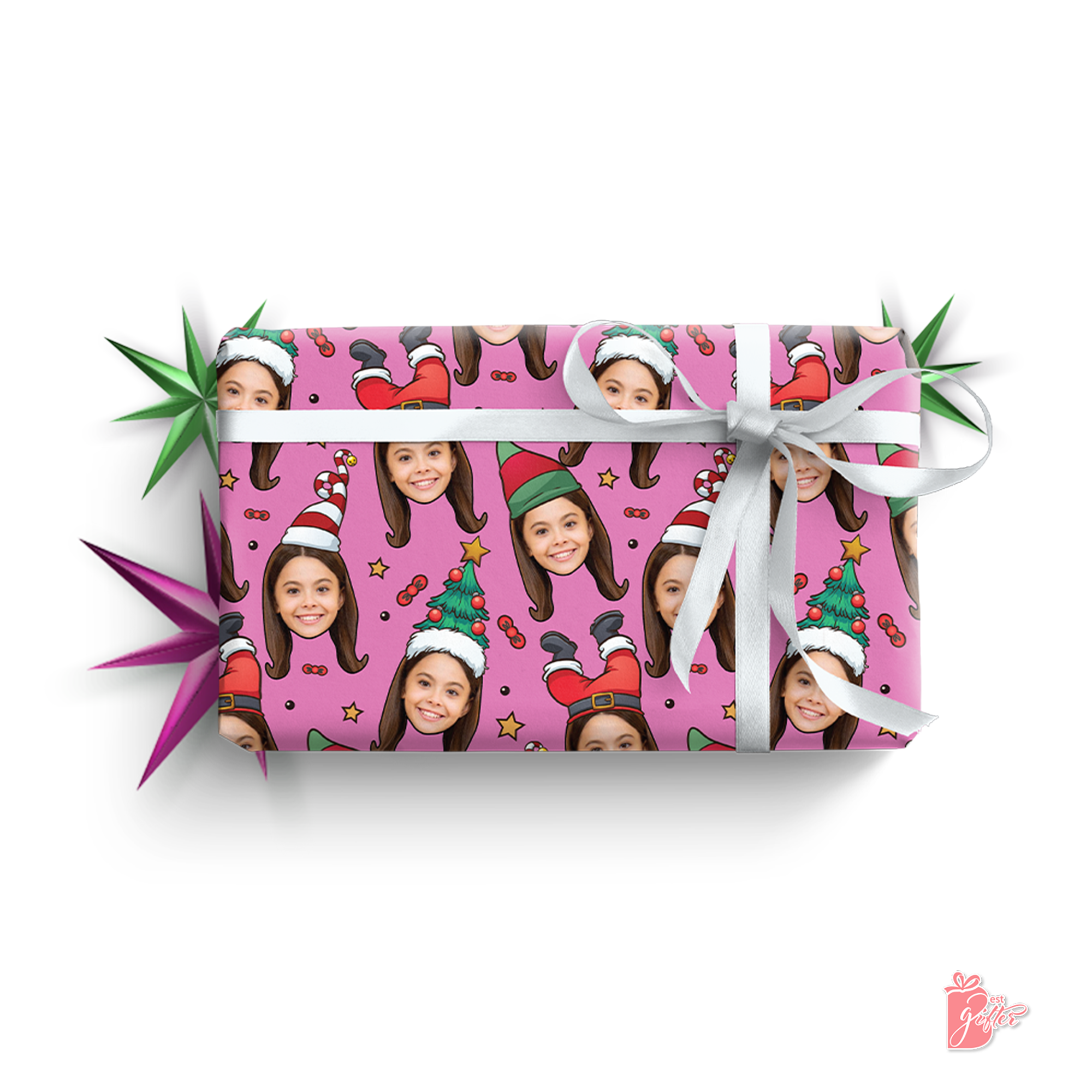 Your Face in Elf Hats Vol.6 Gift Wrap