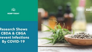 Research Shows CBDA & CBGA Prevent Infections By COVID-19
