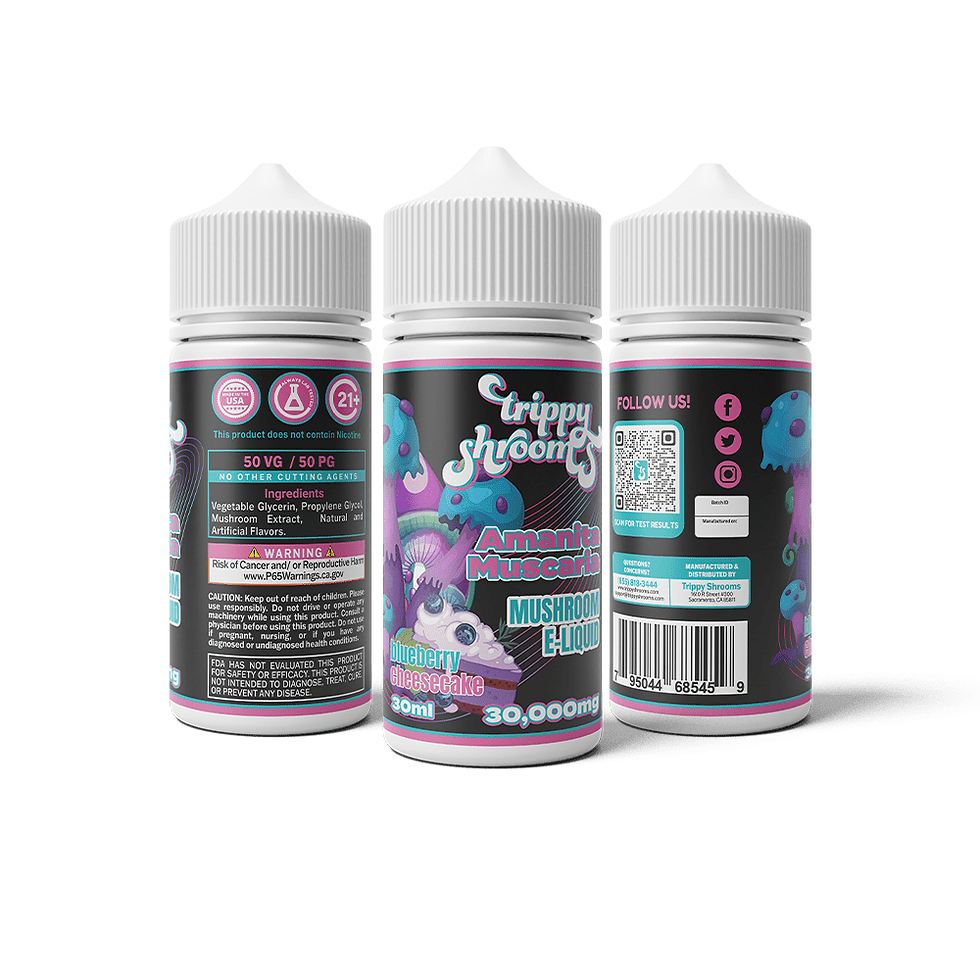 Thumbnail: Blueberry Cheesecake - Amanita Muscaria Vape Juice