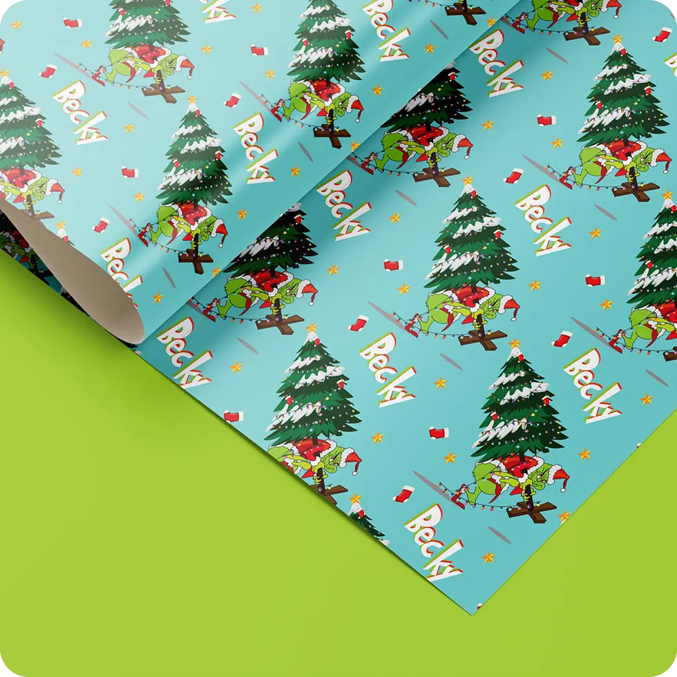 wrap crafters grinchy lights paper