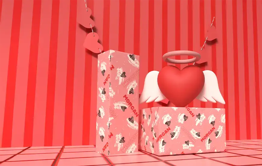 Personalized Valentines Day Gift W