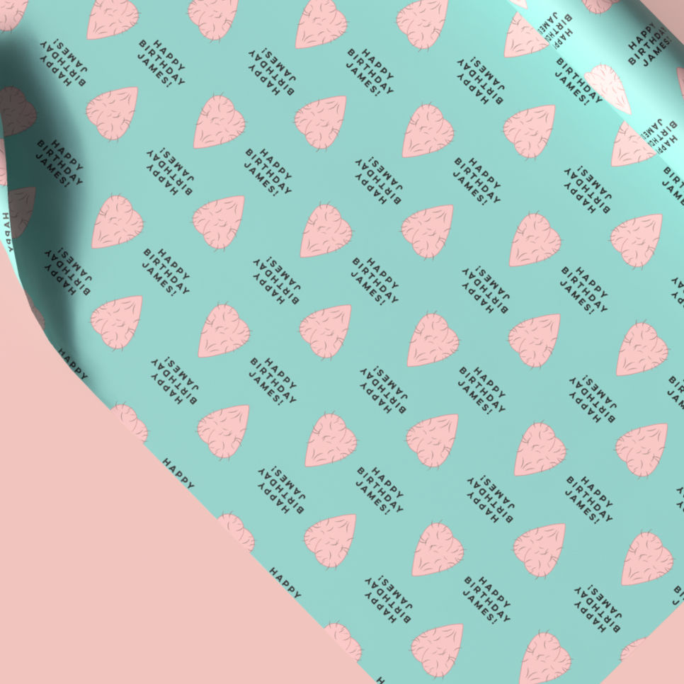 novelty wrapping paper for men