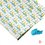 Thumbnail: Enchanting and Playful Gift Wrap - Spinosaurus, Prehistoric Flowers, and Plants on White Background