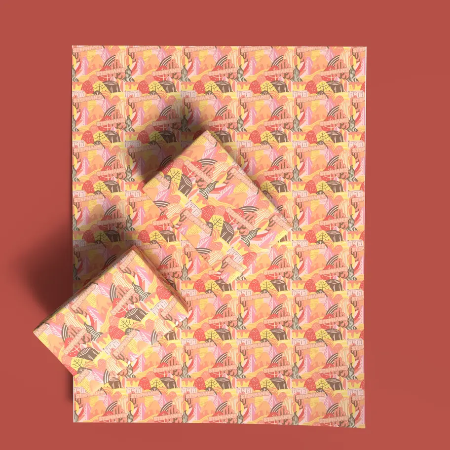 stylish personalized gift wrap for women
