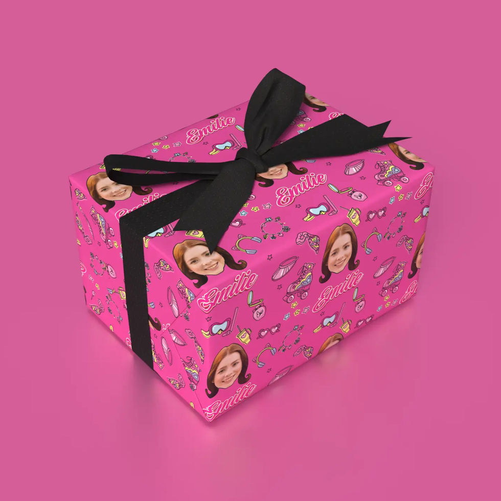 dollcore dream custom name and photo wrap