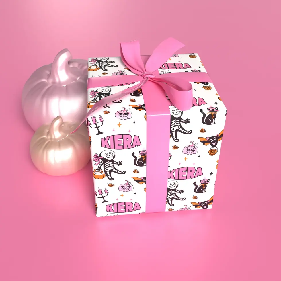 kawaii halloween paper personalized