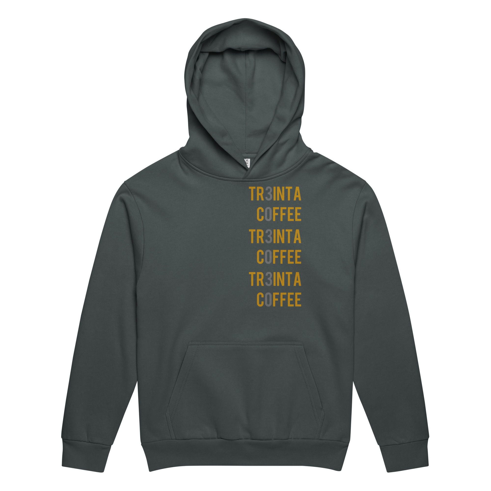 Treinta Coffee | Christ is King | Urban garment-dyed hoodie