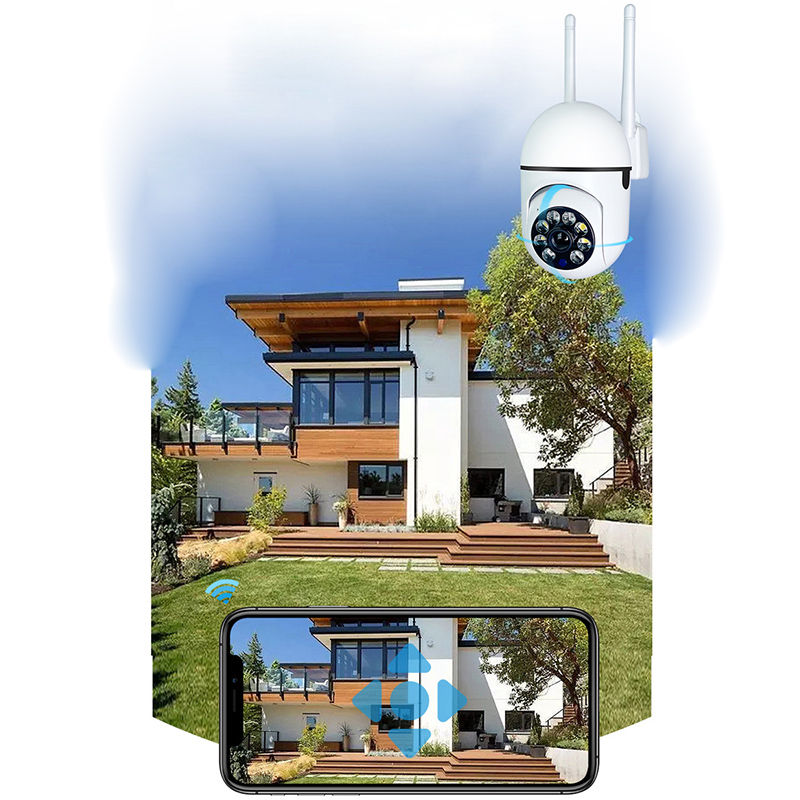 Thumbnail: A7 Wireless Monitoring Camera 360 Degree Intercom 1080P Home Security Camera Rem