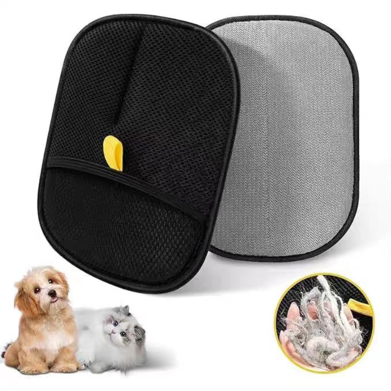 Thumbnail: Pet Hair Cleaning And Collection Gloves Pet Double-sided Multi-functional Beauty