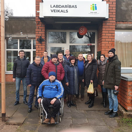 Lauku uzņēmēji no Baltkrievijas iepazīstas ar biedrības un sociālās uzņēmējdarbības darbību