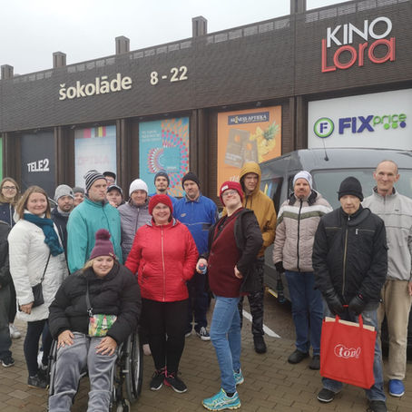 Piepildīta nedēļa biedrības "Cerību spārni" jauniešiem