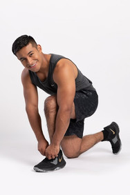 modeling portfolio photo athletic young latino hispanic man