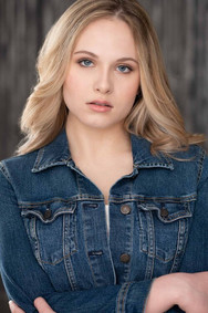 actor headshot sexy pout young blonde woman