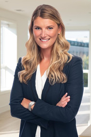 Real estate agent professional portrait headshot on location