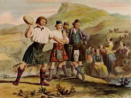 King Malcom needs a messenger - the ancient Highland Games are born.