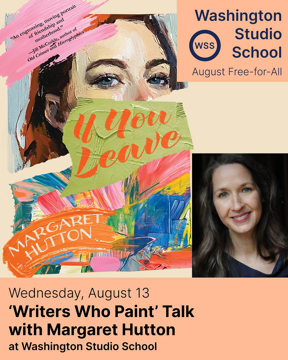 8/13 Writers Who Paint with Author, Margaret Hutton