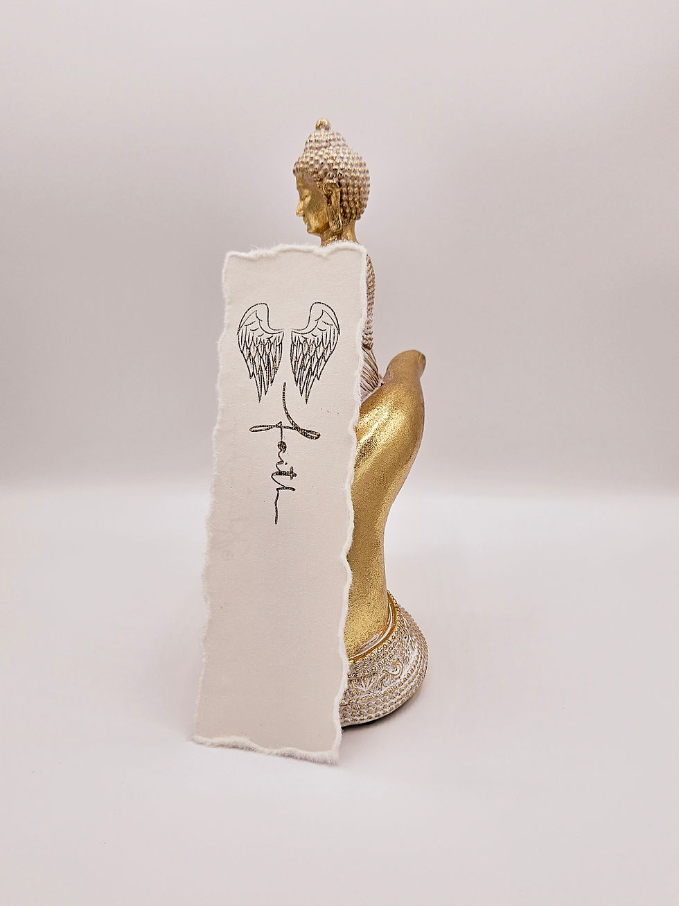 Thumbnail: FAITH Handmade Recycled Cotton Paper Bookmark