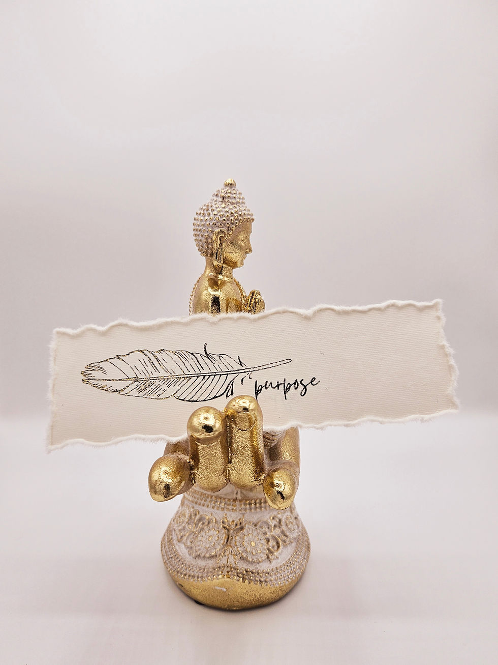 Thumbnail: PURPOSE Handmade Recycled Cotton Paper Bookmark