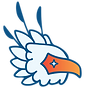 Ruben's artist stamp of a secretary bird