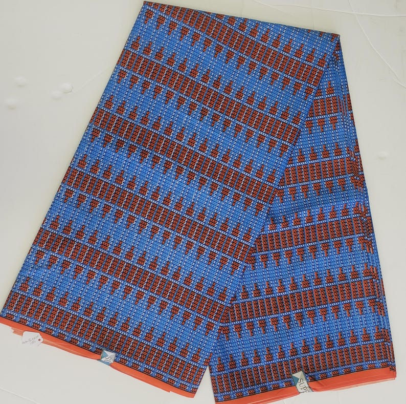 Thumbnail: African wax print fabric ankara