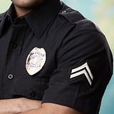 Policeman Dark Hair