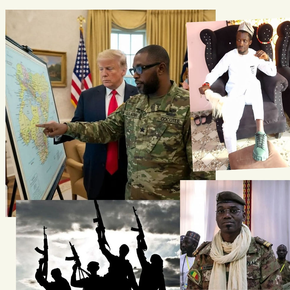 The burden of islamic terrorism on development and peace in West and Central Africa; a case study of Mali, Nigeria and Sudan (Omo Yoruba Ronu o)