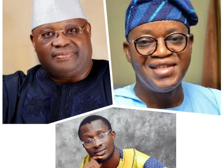 Honorable Egunjobi Samuel Adesegun Congratulates the New Governor Elect of Osun State Ademola Adelek