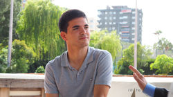 Àlex Palomar en la entrevista