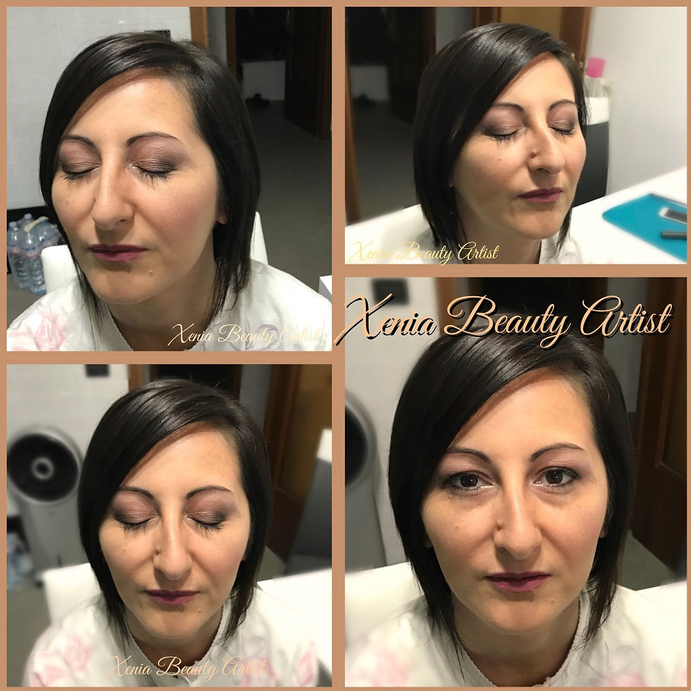 Make up per invitata al matrimonio