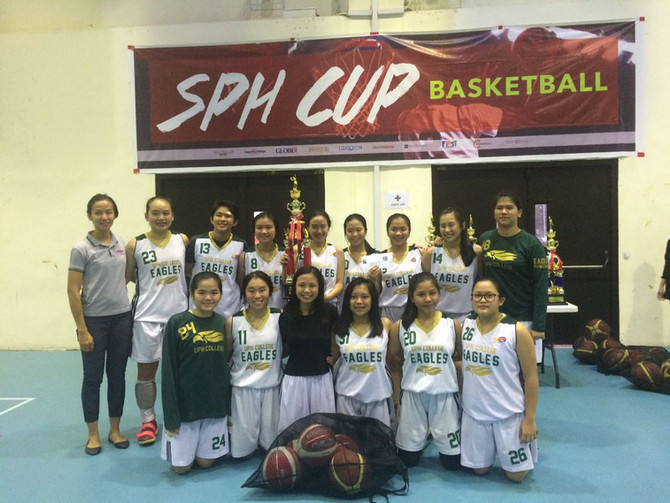 Tim Basket Putri Juara 1 di SPH CUP 2018
