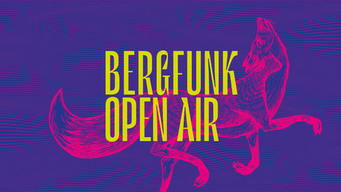 Bergfunk Openair, Corporate Design, Merch, OoH