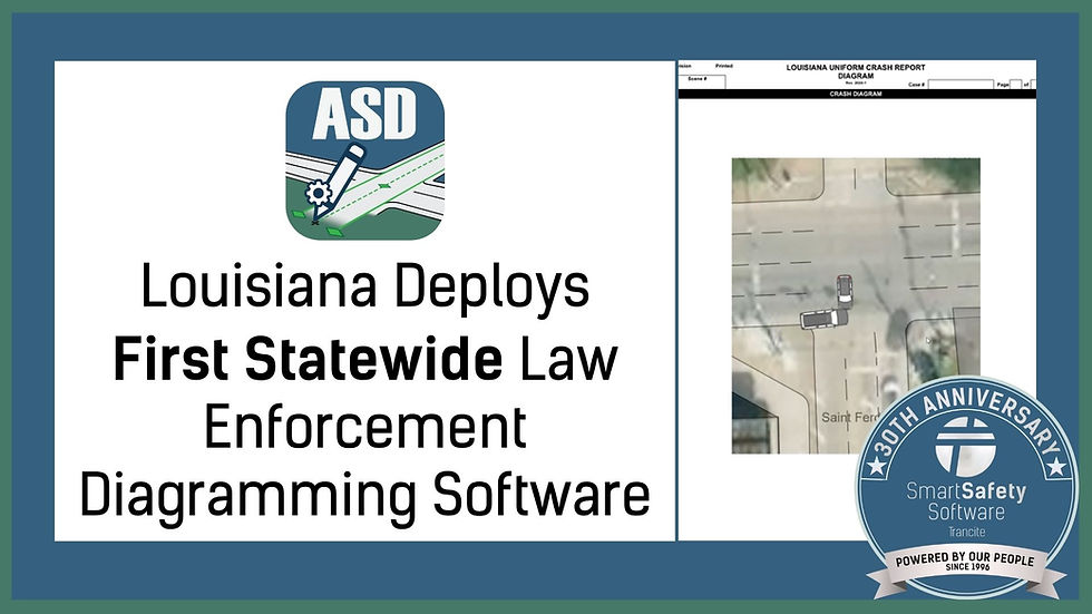 Louisiana is the first state to deploy AutoScene Draw statewide. See how ASD is changing law enforcement diagramming software for 9,700+ officers statewide.