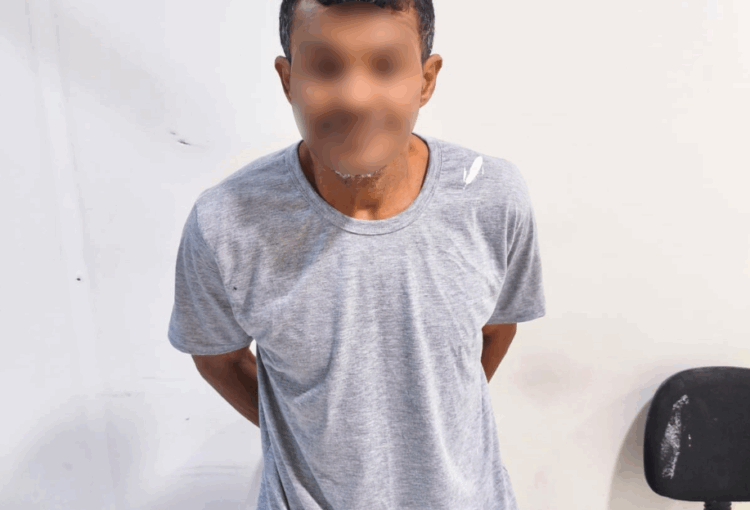 Equipe da Delegacia-Geral de Senador Guiomard, com o apoio fundamental da Polícia Civil de Santa Catarina, localizou e prendeu em Joinville um homem condenado a mais de 51 anos de reclusão. Foto: cedida