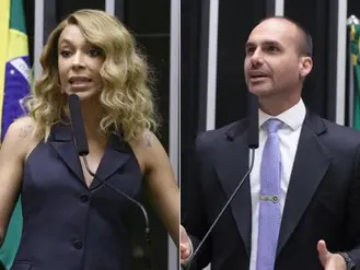 Hilton pede bloqueio de bens e redes de Eduardo Bolsonaro