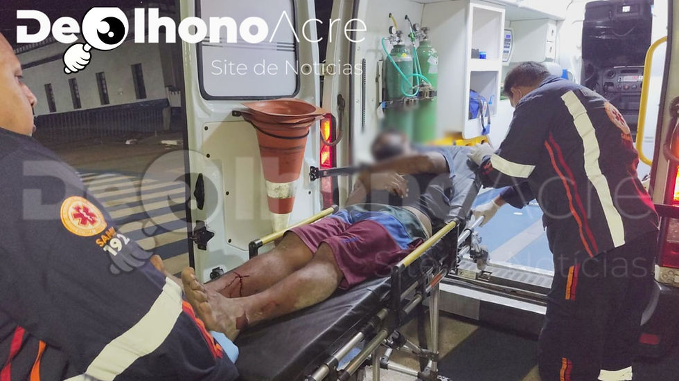 Homem em situação de rua é agredido com perna-manca após ser acusado de roubo em Rio Branco