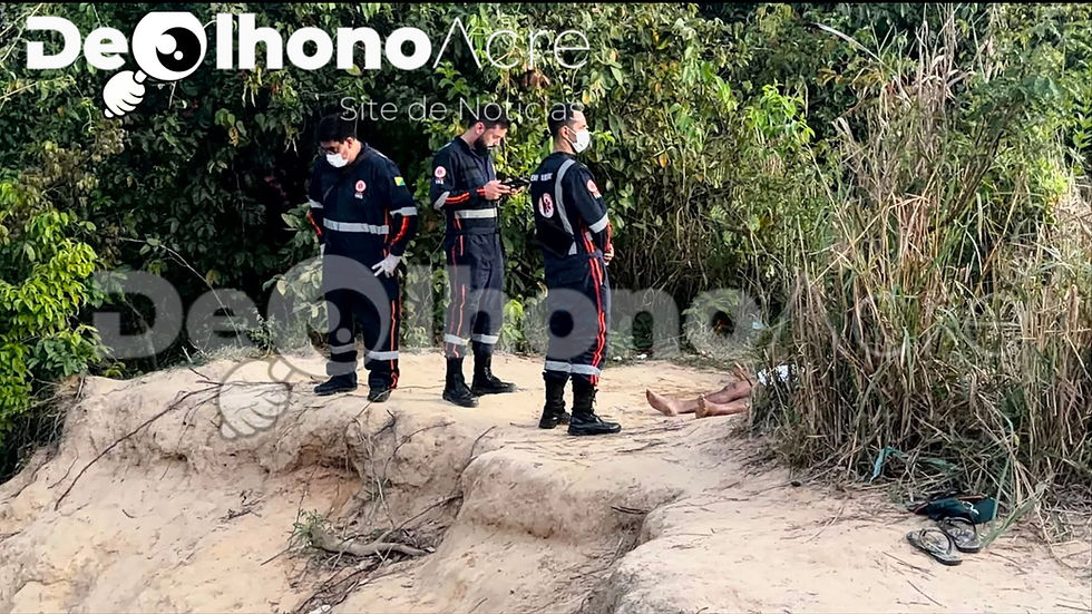 Homem morre afogado após saltar de barranco e bater em área rasa de igarapé na Cidade do Povo