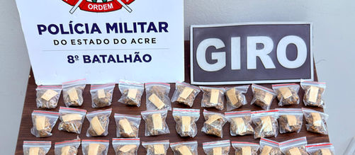 PM apreende mais de 200 gramas de skank e prende homem por tráfico em Sena Madureira