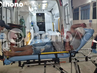 Colisão entre carro e moto deixa motociclista ferido na Baixada da Sobral, em Rio Branco