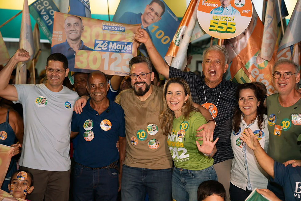 Alan Rick assume compromisso de construir ponte entre a sede de Porto Acre e a Vila Caquetá