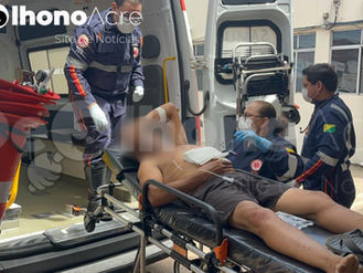 Ataque a faca deixa idoso ferido e leva suspeito à prisão em Rio Branco