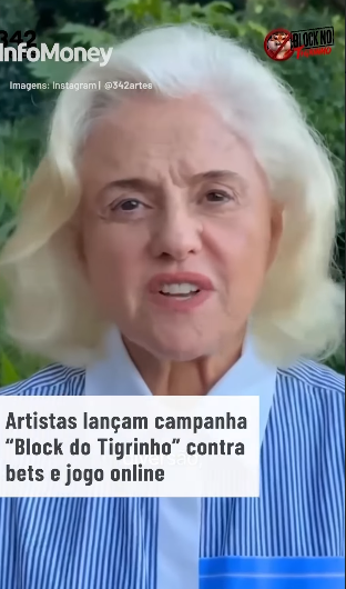 Block do Tigrinho;Artistas lançam campanha contra apostas online e classificam bets como “epidemia” no Brasil