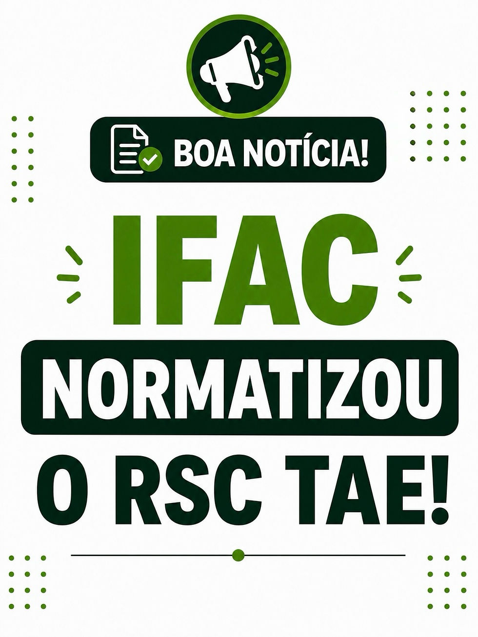 IFAC é a primeira instituição federal do país a regulamentar benefício para Técnicos-Administrativos