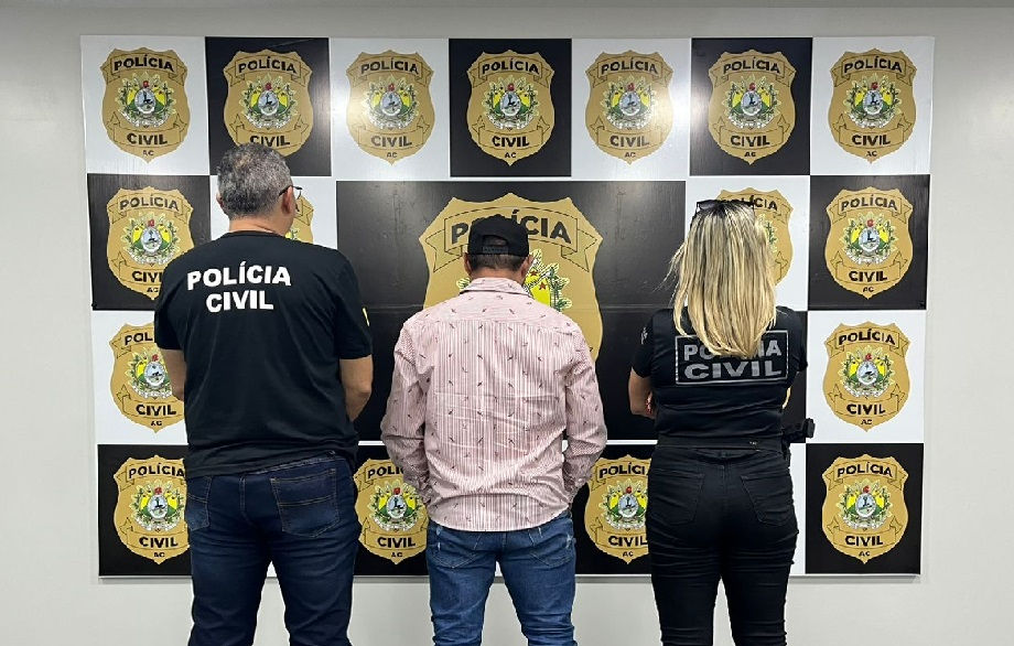 Polícia Civil do Acre intensifica combate à violência contra a mulher e prende investigado. Foto: cedida
