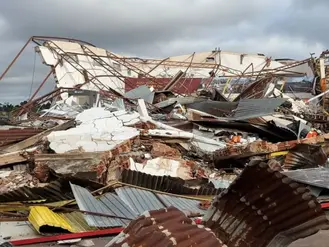 Tornado no PR atingiu nível 3 de 5 em escala de intensidade, diz governo