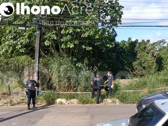 Possíveis restos mortais de monitorado da Justiça são encontrados em área de mata no Jardim Europa, em Rio Branco