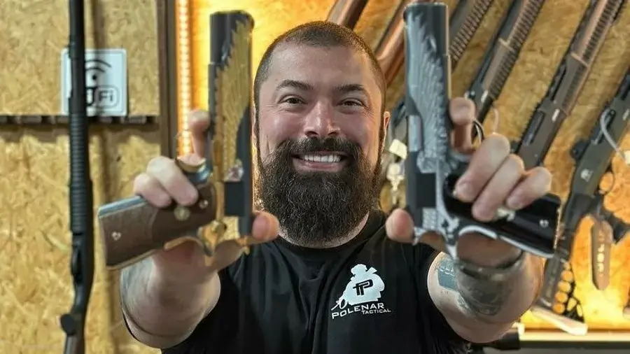 Delegado Paulo Bilynskyj (PL-SP), defensor da pauta armamentista e dono de clube de tiro não declarado ao TSE Imagem: Reprodução/Instagram