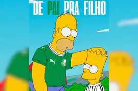 Palmeiras provoca Corinthians após goleada no Brasileirão: "Paternidade"