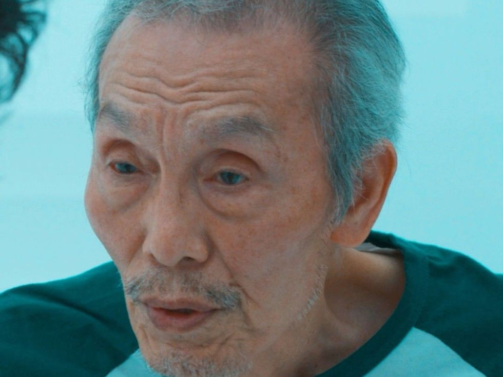 Oh Yeong-su na série "Round 6", da Netflix (Reprodução / Netflix)